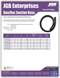 BoarVac Suction Hose - Material Handling Hose