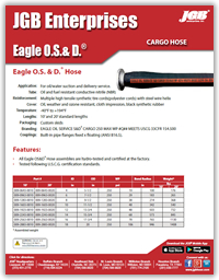 JGB EAGLE O.S.&D.® Hose - EAGLE Series