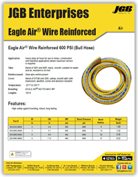 Eagle Air® Wire Reinforcement 600 PSI (Bull Hose)