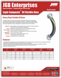 JGB Eagle Composite® Oil Flexible Hose
