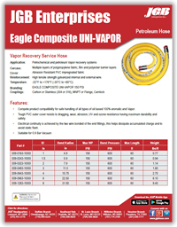 Eagle Composite UNI-VAPOR Petroleum Hose
