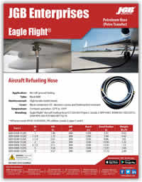 JGB Eagle Flight® Aircraft Refueling Hose