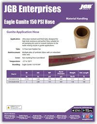Eagle Gunite 150 PSI Hose - Material Handling Hose