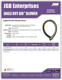 Eagle Hot Air ® Blower Hose