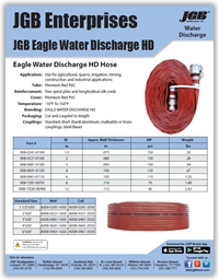 Eagle Water Discharge HD Hose