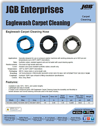 Eaglewash™ Carpet Cleaning Hose
