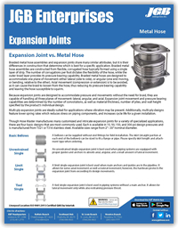 Expansion Joints - Industrial Metal Hose & Expansion Joints Spec Sheete