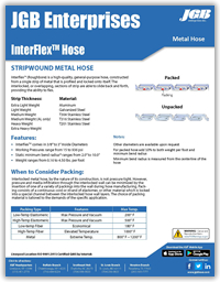 InterFlex™ Hose - Industrial Metal Hose & Expansion Joints Spec Sheet