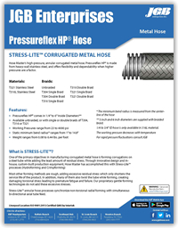  - Industrial Metal Hose & Expansion Joints Spec Sheet
