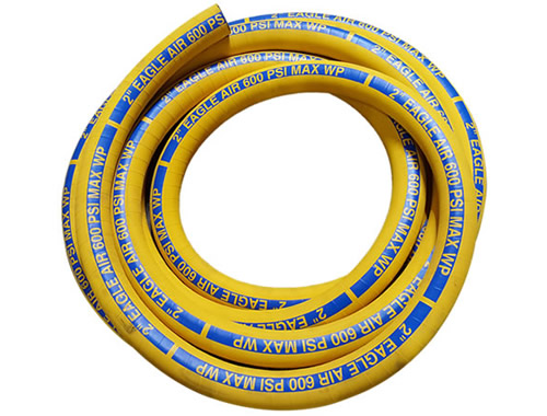 Eagle Air Wire Reinforced Hose 600 PSI 2"-6" for Concrete
