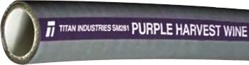 SM281  Purple Harvest Crush Resistant Wine Discharge Hose