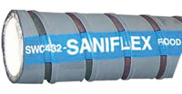 SWC432  Saniflex Corrugated Food Suction Hose - Nitrile Tube
