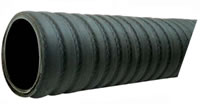EWC888  Industrial Vacuum Hose - 1/8 in. Black Natural Rubber Tube