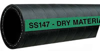SS147  Dry Material Discharge Hose / 3/16 in. SBR Tube
