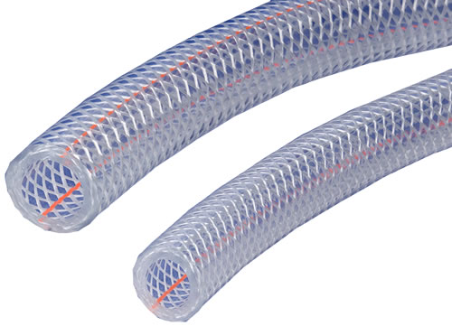 Kuri Tec CLEARBRAID® K3150 Series RF Standard Wall PVC Food & Beverage Hose Kuri Tec CLEARBRAID® K3150 Series RF Standard Wall PVC Food & Beverage Hose