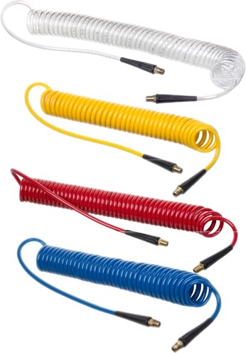 Polyurethane Self-Store Tubing and Reinforced Hose Polyurethane Self-Store Tubing and Reinforced Hose
