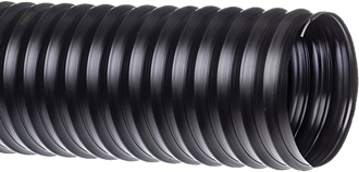 Flexair Urevent Black URE-BK™ Series Polyurethane Ducting/Material Handling Hose Flexair Urevent Black URE-BK™ Series Polyurethane Ducting/Material Handling Hose