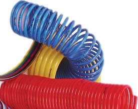 Heavy Duty Nylon Self-Storing Air Hose Heavy Duty Nylon Self-Storing Air Hose