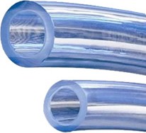 Kuri Tec Series 3300 Ether-Based Polyurethane-Lined Clear PVC Tubing