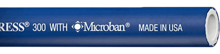 Blue Fortress 300 with Microban Hose (FDA Compliant White Tube)