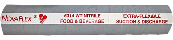 6314WT Extra Flexible Nitrile Food Suction & Discharge Hose