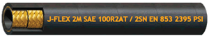 J-FLEX®  2M 2SN/SAE 100R2AT Hydraulic Hose