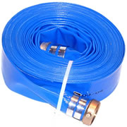 Agricultural Hose - Water Discharge Hose - JGB Eagle FLO® Blue PVC Discharge Hose