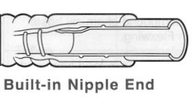 Built-in Nipple End