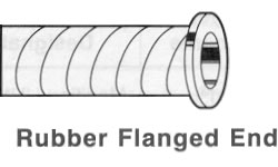 Rubber Flanged End