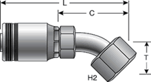 GlobalSpiral High Pressure Fitting