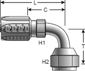 Field Attachable for C5C, C5D & C5M Hose