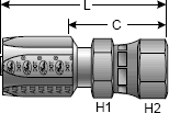 Field Attachable for C5C, C5D & C5M Hose