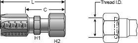 Field Attachable for C5C, C5D & C5M Hose