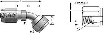 Field Attachable for C5C, C5D & C5M Hose