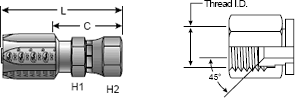 Field Attachable for C5C, C5D & C5M Hose