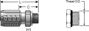 Field Attachable for C5C, C5D & C5M Hose