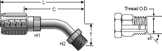 Field Attachable for C5C, C5D & C5M Hose