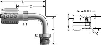 Field Attachable for C5C, C5D & C5M Hose