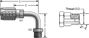 Field Attachable for C5C, C5D & C5M Hose