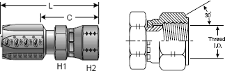 Field Attachable for C5C, C5D & C5M Hose