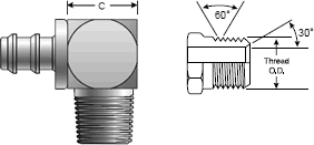 Brass Field Attachable Coupling for Lock-On Coupling