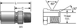 Brass Field Attachable Coupling for Lock-On Coupling