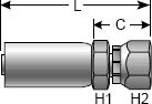 PCTS Thermoplastic (One-Piece) Coupling