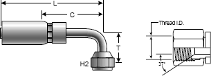 PCTS Thermoplastic (One-Piece) Coupling