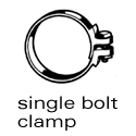 Single Bolt Clamp