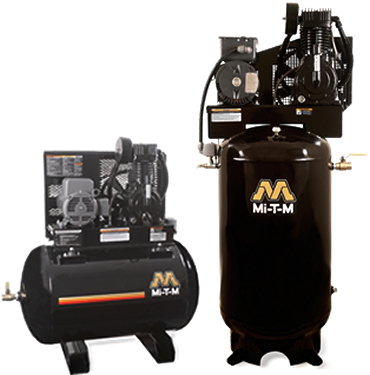 Two Stage Electric 80-120 Gallon Air Compressors