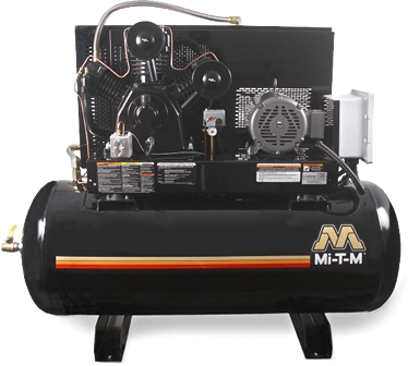 M Series Two Stage Horizontal Electric Air Compressors
