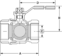 Model T-1004 and S-1004 Dimensions in Inches Diagram