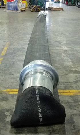 12" Eagle Super Flow Nitrile Hose - Large Diameter Hose (LDH) - Oilfield Hose