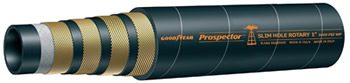 Slim Hole Rotary Hose - High-pressure rotary hose for slim-hole, seismograph, work-over or portable drilling rigs.